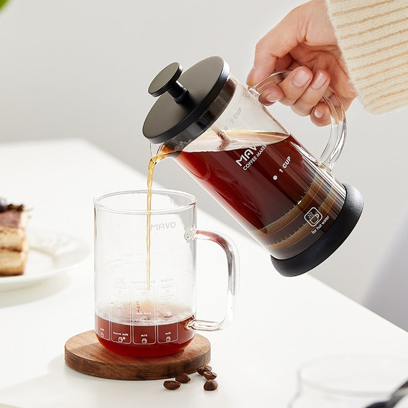 MAVO French Press Coffee Maker - French Press Coffee Maker ulasan dan harga