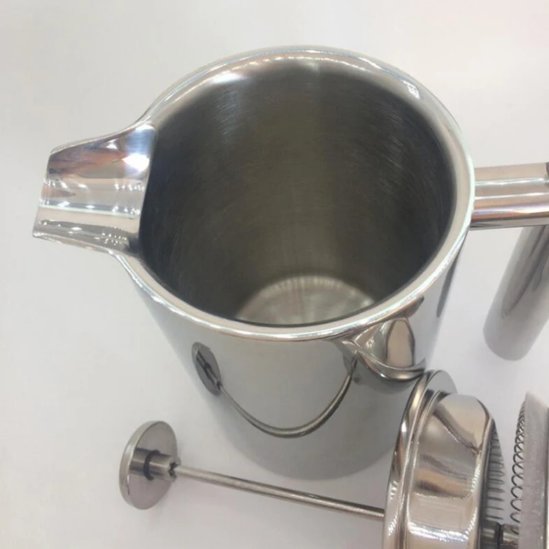 Double Walled Insulated Coffee - French Press Coffee Maker ulasan dan harga