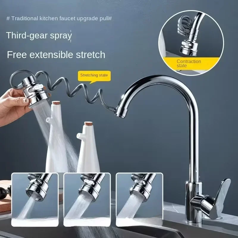 New 3 Modes Sink Faucet 360 De - Kitchen Gadgets Everyone Needs ulasan dan harga