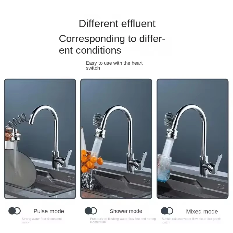New 3 Modes Sink Faucet 360 De - Kitchen Gadgets Everyone Needs ulasan dan harga