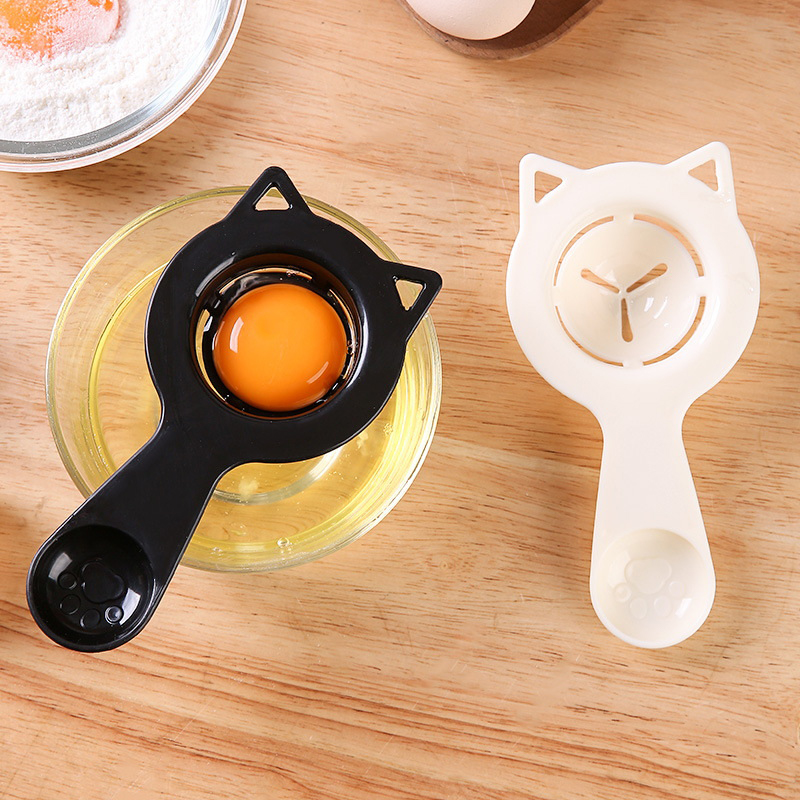 1Pcs 2-in-1 Cute Cartoon Cat E - Egg Separator Tool ulasan dan harga