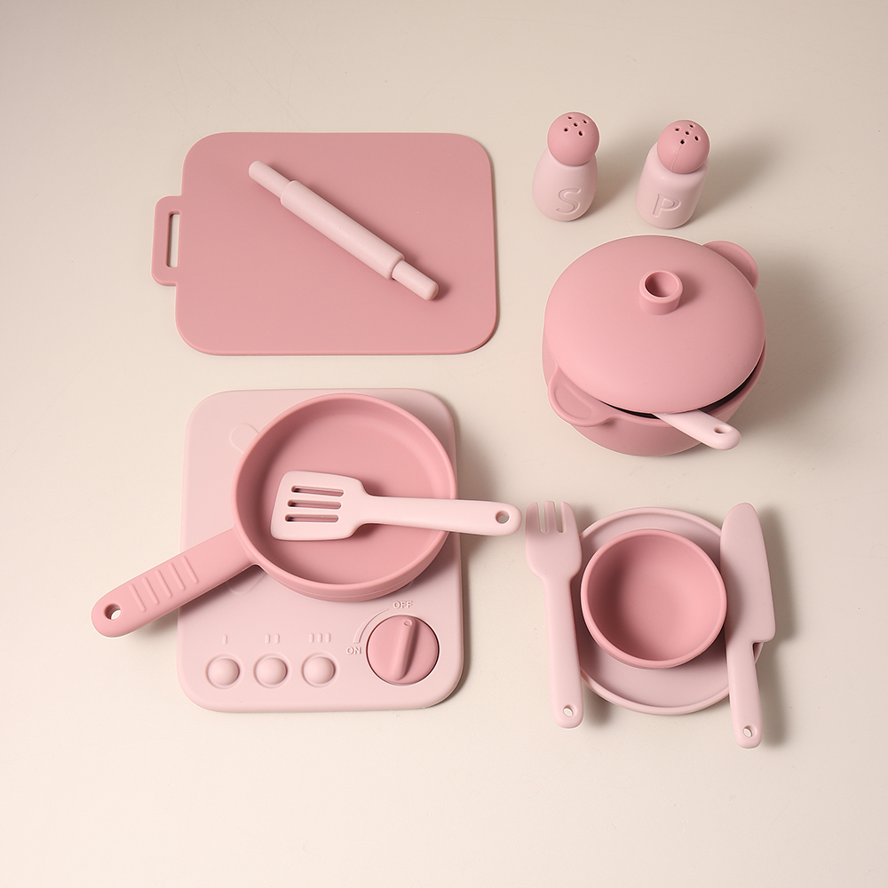 13 Pcs Set Silicone Cooking Pl - Kitchen Gadgets Kids ulasan dan harga