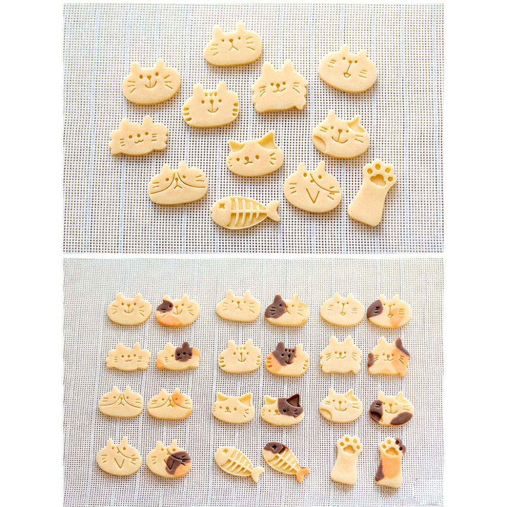 Cute Kitten DIY Stamp Cookie C - Kitchen Gadgets Website ulasan dan harga