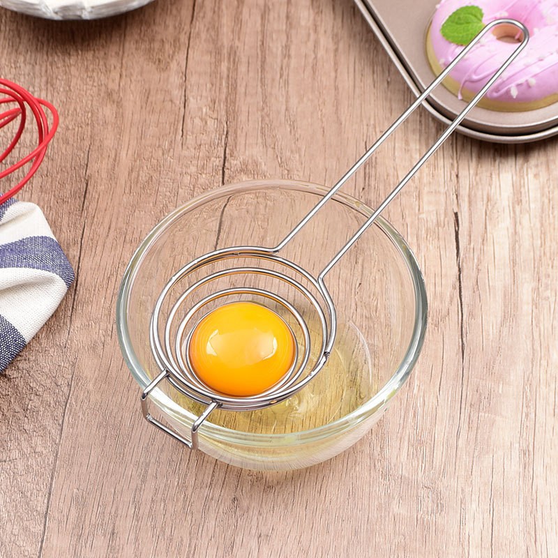 1Pcs Household Stainless Steel - Egg Separator Tool ulasan dan harga