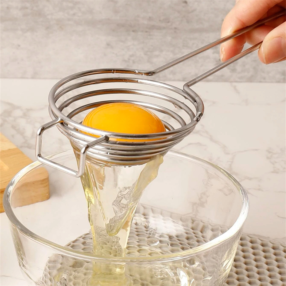 1Pcs Household Stainless Steel - Egg Separator Tool ulasan dan harga