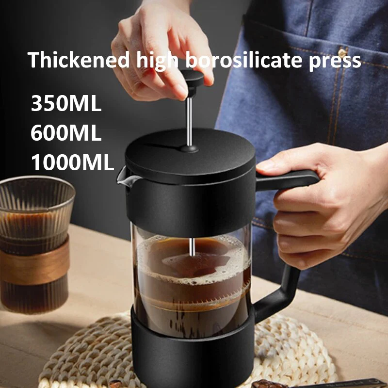 350/600/1000ML French Press Co - French Press Coffee Maker ulasan dan harga
