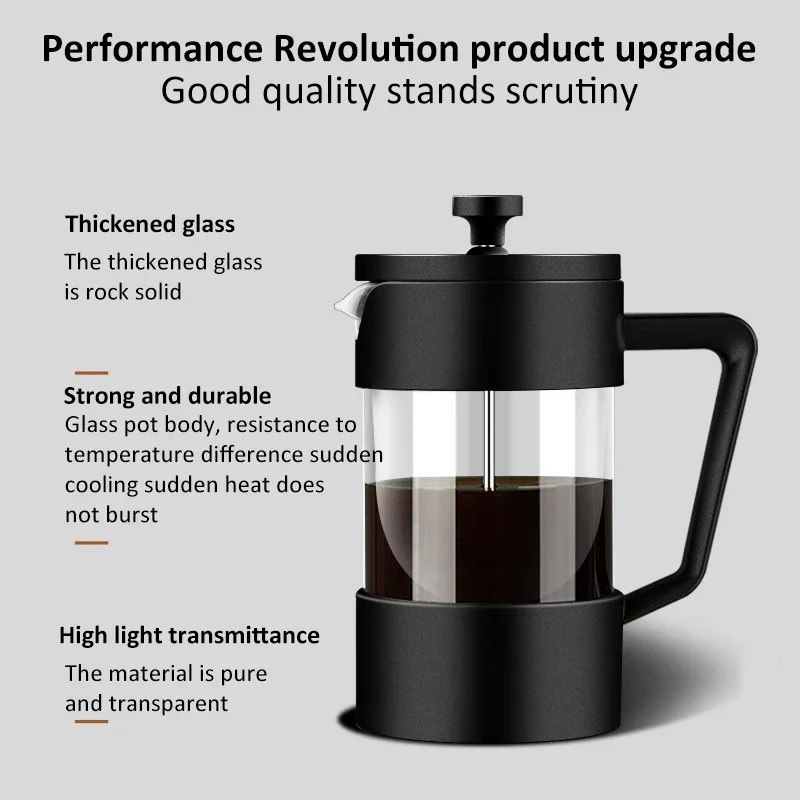 350/600/1000ML French Press Co - French Press Coffee Maker ulasan dan harga