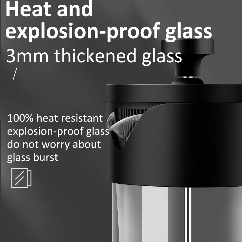 350/600/1000ML French Press Co - French Press Coffee Maker ulasan dan harga