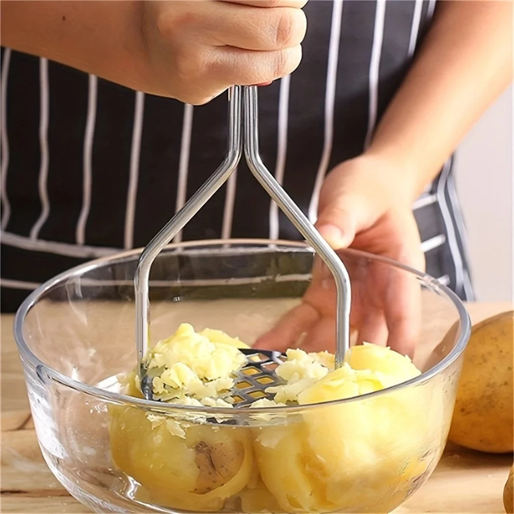 Stainless Steel Potato Masher  - Kitchen Gadgets Kids ulasan dan harga