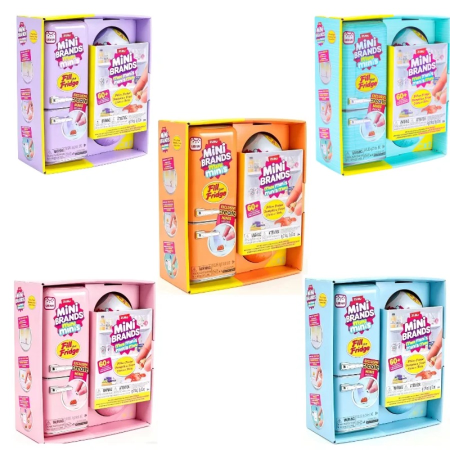 ZURU 5 Surprise Mini Fridge Ba - Kitchen Gadgets Kids ulasan dan harga